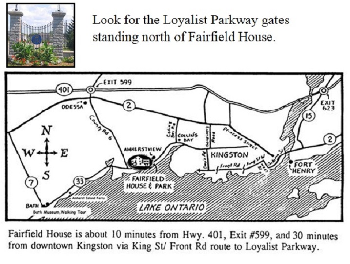 area map to locate Fairfield Park